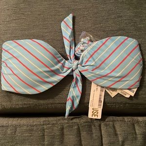 Amuse Society size small bandeau bikini top with attachable straps